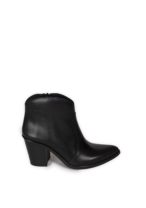 Black texas ankle boot DAKOTA BOOTS | DKT25TEXAS-NERO